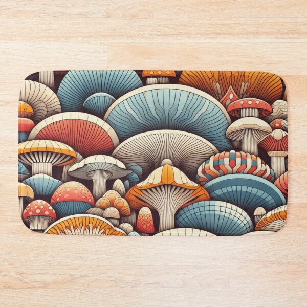 Item preview,  Mushrooms die-cut pattern designed and sold by asbno19.