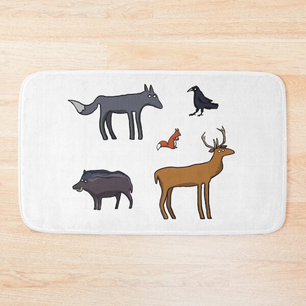 Item preview, Ancient Briton Forest Sticker Set designed and sold by Nigh-designs.