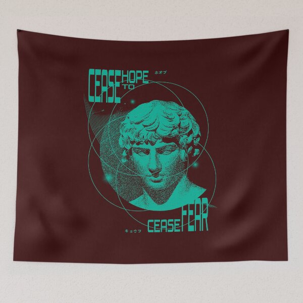 Item preview, Greek Statue Stoicism Quote Brutalist Y2K Aesthetics designed and sold by PVSKI.