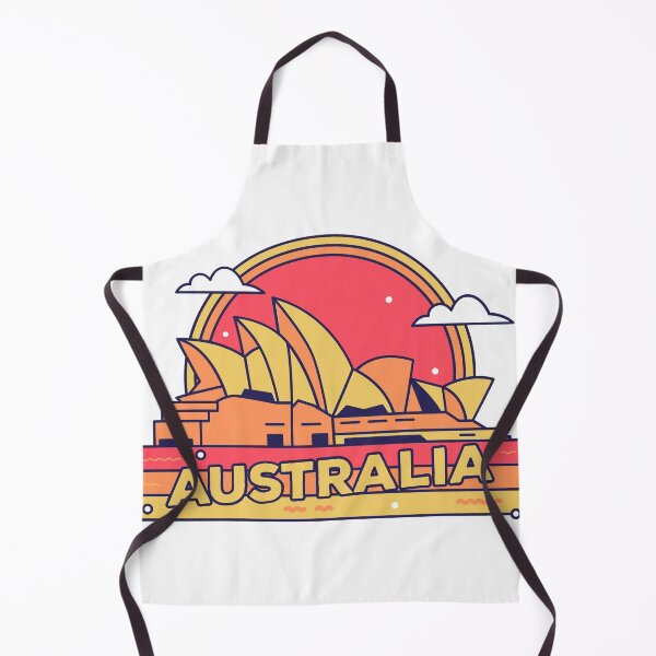 Item preview, Minimalist Australia Souvenir Art designed and sold by ecdato.