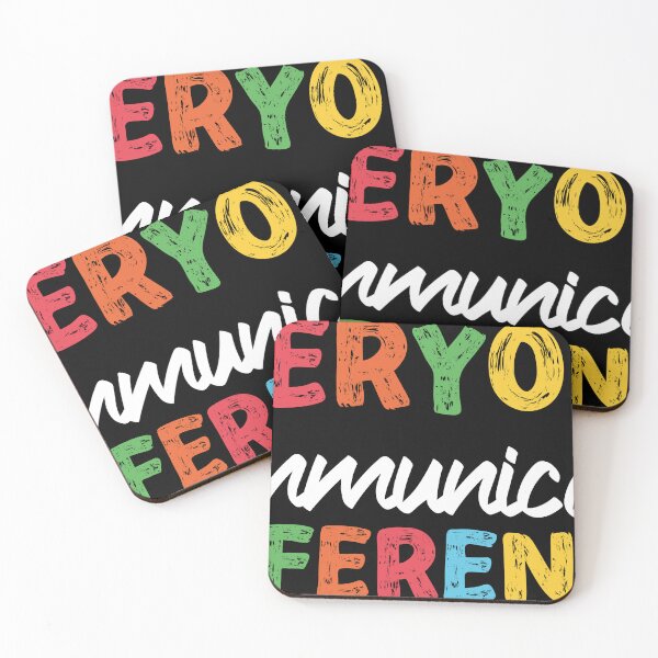 Item preview, Everyone Communicates Differently designed and sold by Azz4art.