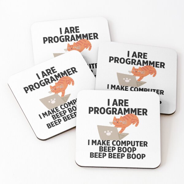 Item preview, I are programmer I make computer beep boop beep beep boop designed and sold by Walter-Jrr.