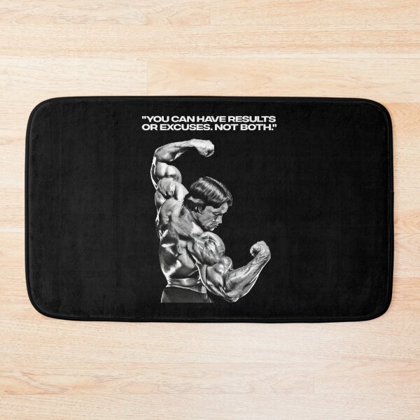 Item preview, Arnold Schwarzenegger "You can have results or excuses. Not both". Fan art  designed and sold by HuzaifaNaveedh.