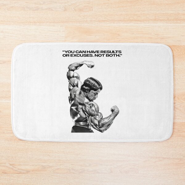 Item preview, Arnold Schwarzenegger "You can have results or excuses. Not both". Fan art  designed and sold by HuzaifaNaveedh.