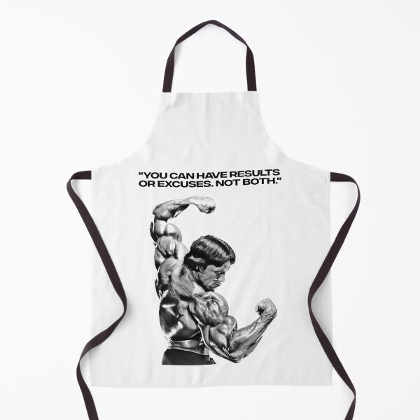 Item preview, Arnold Schwarzenegger "You can have results or excuses. Not both". Fan art  designed and sold by HuzaifaNaveedh.