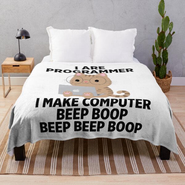 Item preview, I are programmer I make computer beep boop beep beep boop designed and sold by Walter-Jrr.
