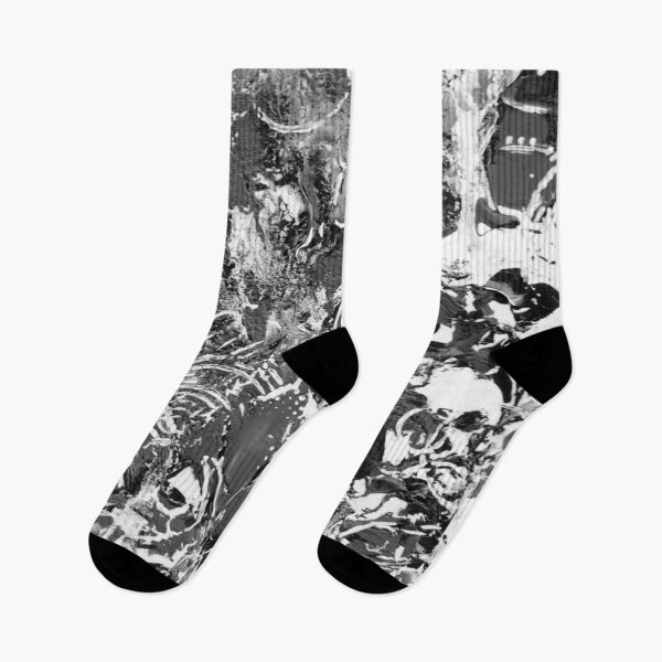 Item preview, Abstract Black and white rectangle designed and sold by Jo Wyles.