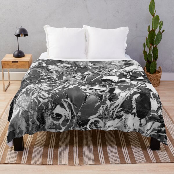 Item preview, Abstract Black and white rectangle designed and sold by Jo Wyles.