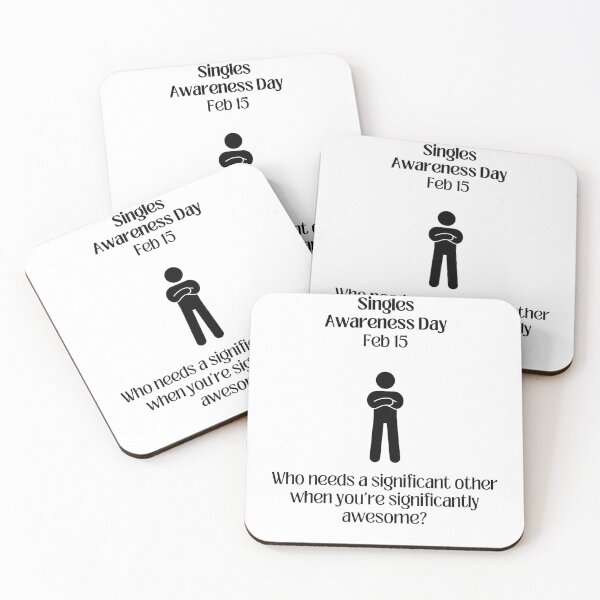 Item preview, Single Awareness Day Feb 15 designed and sold by M1234s.