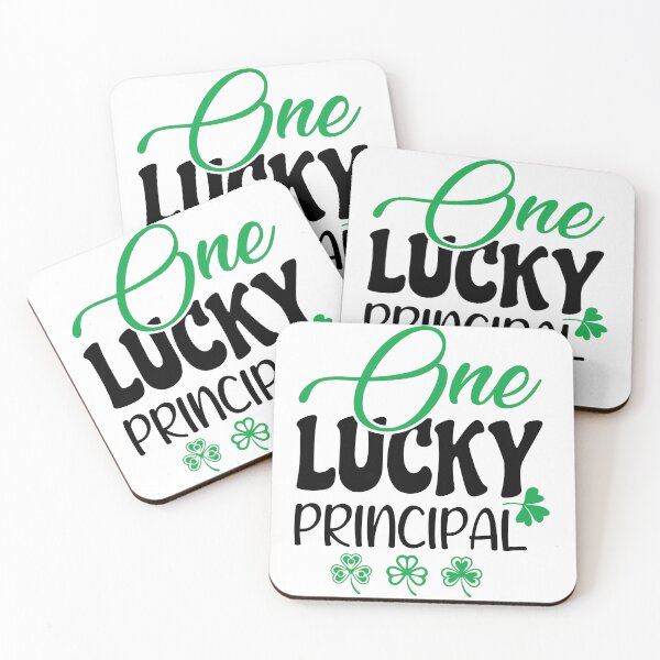 Item preview, One Lucky Principal - St Patricks Day  designed and sold by Smix Pixels.