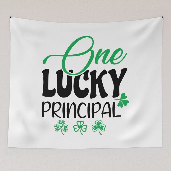 Item preview, One Lucky Principal - St Patricks Day  designed and sold by Smix Pixels.