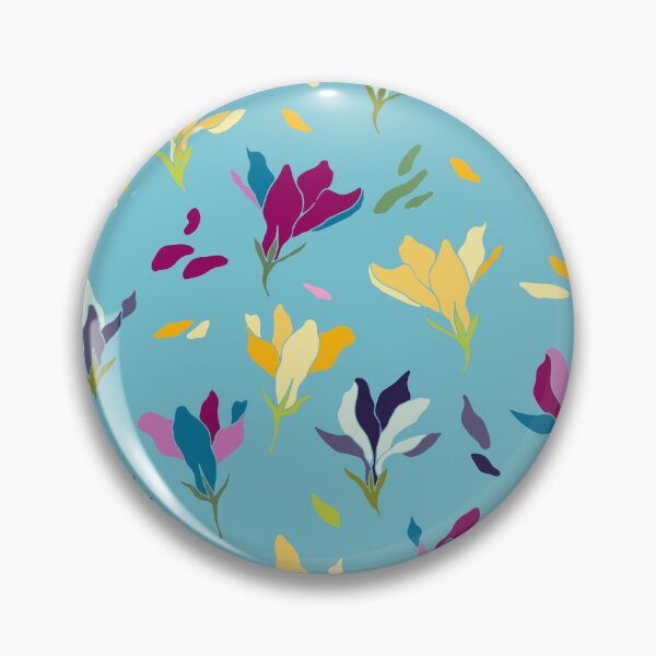 Item preview, Colorful scattered flowers designed and sold by Magdanatka.