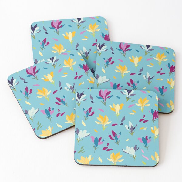 Item preview, Colorful scattered flowers designed and sold by Magdanatka.
