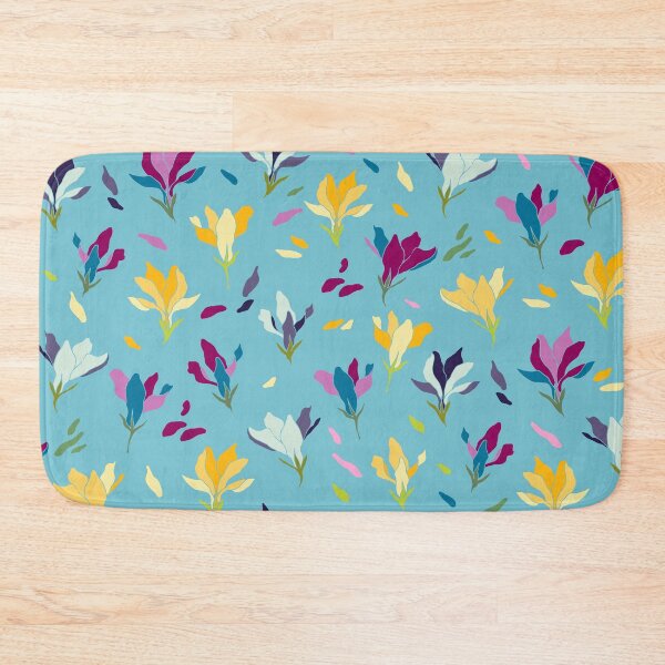 Item preview, Colorful scattered flowers designed and sold by Magdanatka.