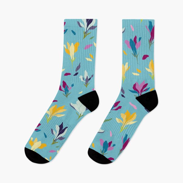 Item preview, Colorful scattered flowers designed and sold by Magdanatka.
