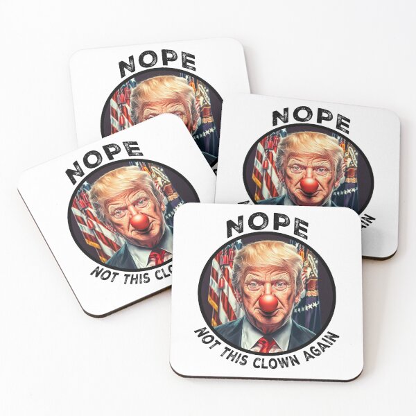 Item preview, Nope. Not This Clown Again. designed and sold by Angry Swan Designs.
