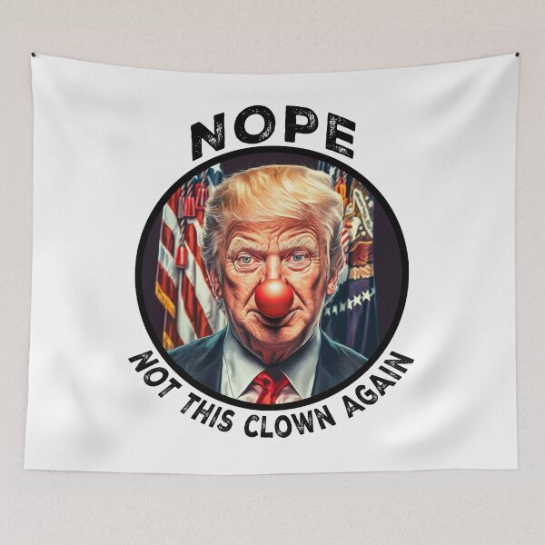 Item preview, Nope. Not This Clown Again. designed and sold by Angry Swan Designs.