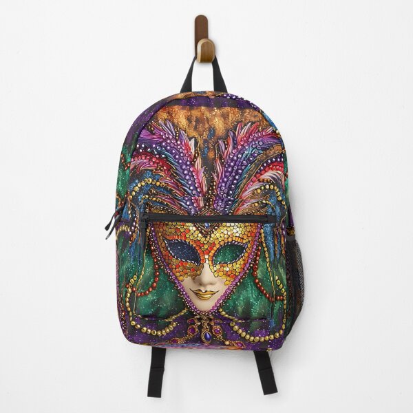 Item preview, Ornate Hearthstone abstract Mardi Gras mask designed and sold by dcrc.