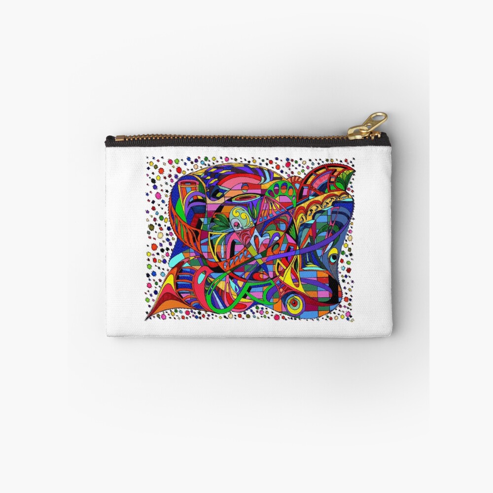 Item preview, Zipper Pouch designed and sold by polydiscrepant.