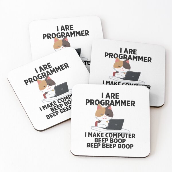 Item preview, I are programmer I make computer beep boop beep beep boop designed and sold by Walter-Jrr.
