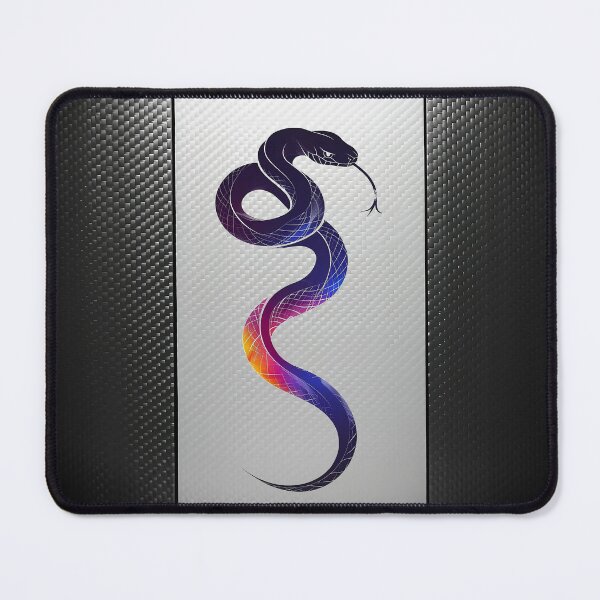 Item preview, Inkblot Chromatic Snake designed and sold by Quark-Up-Fiber.