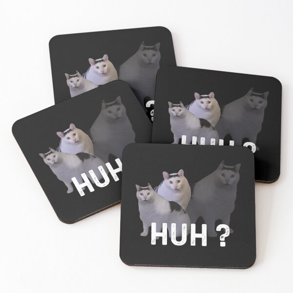 Item preview, Huh Cat Meme designed and sold by FloraPlantTees.