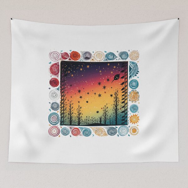 Item preview, Pattachitra Twilight designed and sold by Artisleek Designs.