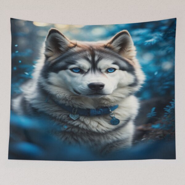 Item preview, Mystical Husky designed and sold by Enchanting Art Vista.