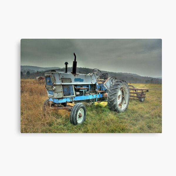 Ford Tractor Metal Print