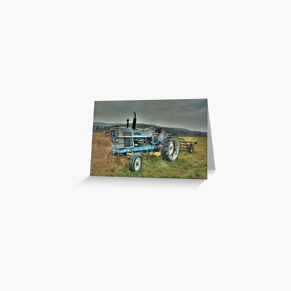 Ford Tractor Greeting Card