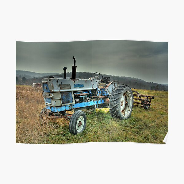 Ford Tractor Poster