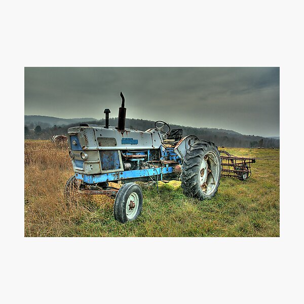 Ford Tractor Photographic Print