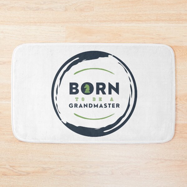 Item preview, Born to Be a Grandmaster - Bold Blue designed and sold by ChessiShop.