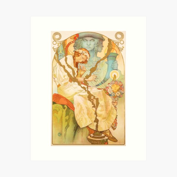 Aperçu de l'œuvre L'épopée slave (1928), Alphonse Mucha Art Nouveau - HAUTE DÉFINITION créée et vendue par MINDTHECHERRY.