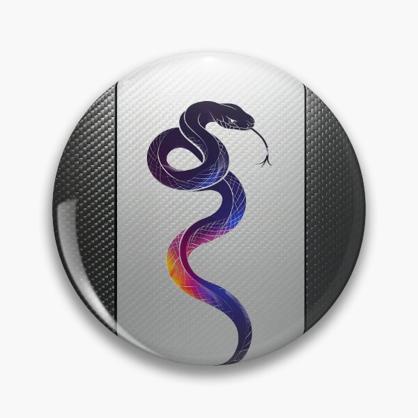 Item preview, Inkblot Chromatic Snake designed and sold by Quark-Up-Fiber.