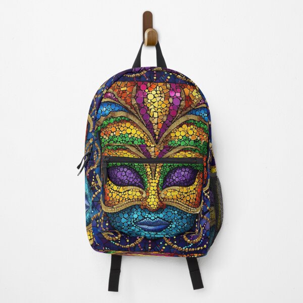 Item preview, ornate hearthstone abstract mardi gras mask designed and sold by dcrc.