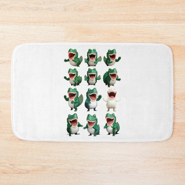 Item preview, 12 Cute Crocodile Sticker Pack- Cool Animal designed and sold by joejiing.