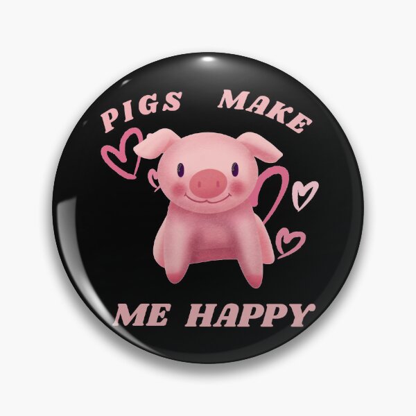 Item preview, Pigs Make Me Happy designed and sold by JuniperusArt.