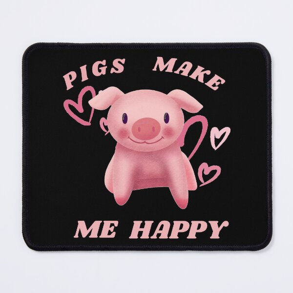 Item preview, Pigs Make Me Happy designed and sold by JuniperusArt.