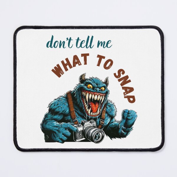 Item preview, Photographers Aesthetic Funny Beast Warning Don't Tell Me designed and sold by e-stall4U.