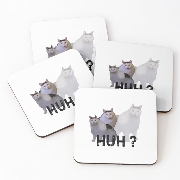 Item preview, Huh Cat Meme designed and sold by FloraPlantTees.