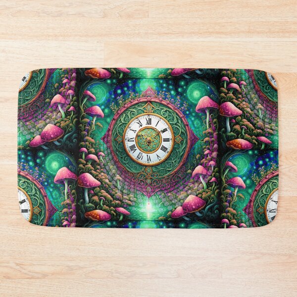 Item preview, Seb-E-deE -  Out Of Time Artwork, Green, Pink, Purple designed and sold by PsyStudioShop.
