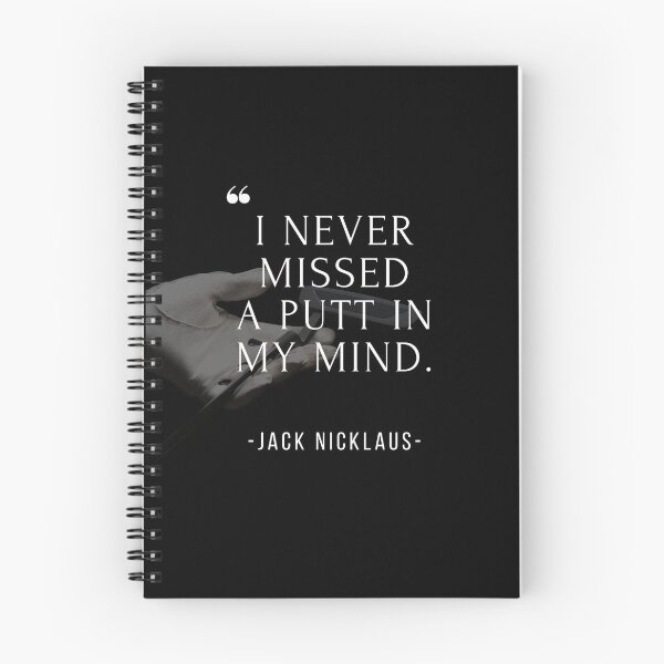 Item preview, Golf Quote Jack Nicklaus designed and sold by MKV Design.