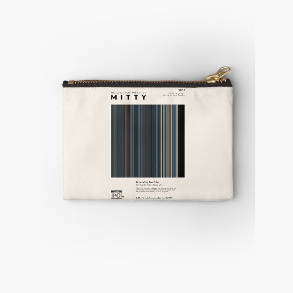 Item preview, The Secret Life of Walter Mitty (2013), Minimalist movie barcode designed and sold by PinkandP.