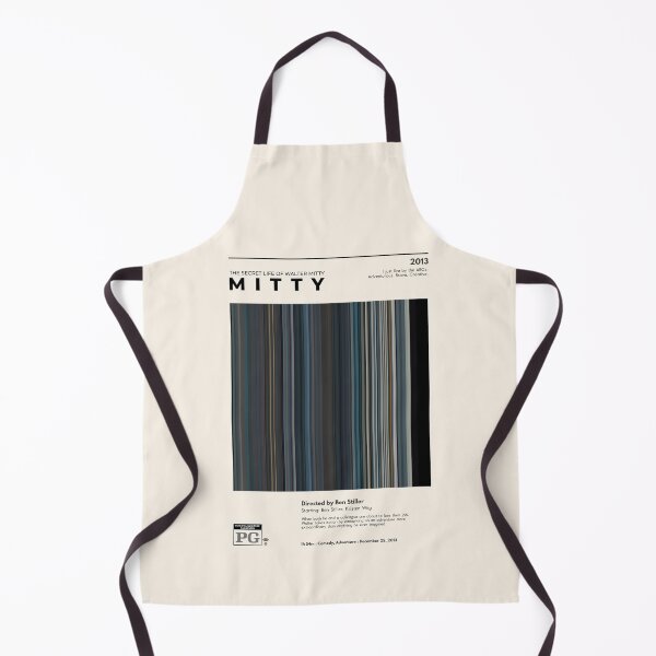 Item preview, The Secret Life of Walter Mitty (2013), Minimalist movie barcode designed and sold by PinkandP.