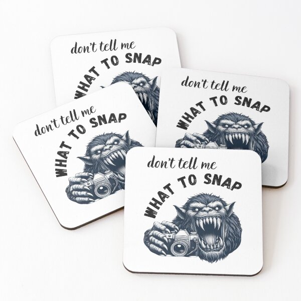 Item preview, Photographers Aesthetic Funny Beast Warning Don't Tell Me designed and sold by e-stall4U.