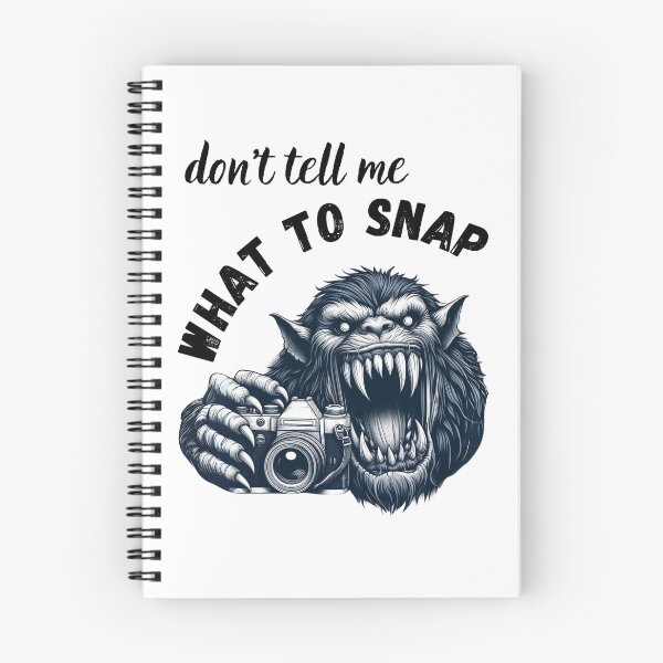 Item preview, Photographers Aesthetic Funny Beast Warning Don't Tell Me designed and sold by e-stall4U.