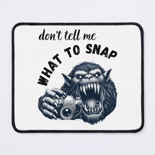 Item preview, Photographers Aesthetic Funny Beast Warning Don't Tell Me designed and sold by e-stall4U.