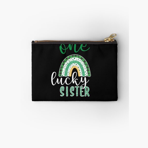 Item preview, One Lucky Sister - One Lucky Family St Patricks Day Rainbow  designed and sold by Smix Pixels.