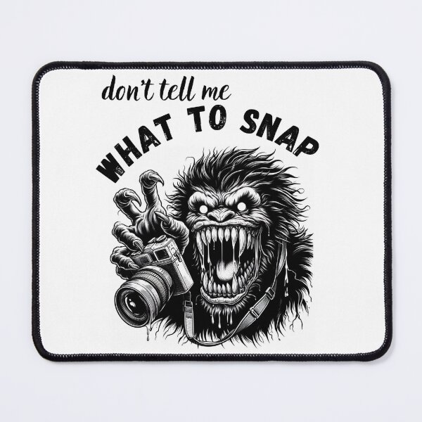 Item preview, Photographers Aesthetic Funny Beast Warning Don't Tell Me designed and sold by e-stall4U.